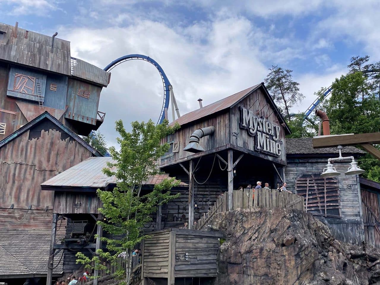 Mystery Mine takes you inside an abandoned coal mine for thrills in the dark!