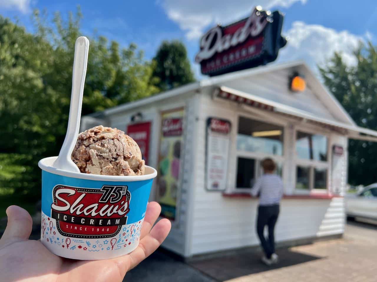 Celebrate Oxford County's dairy industry at Dad's Ice Cream.