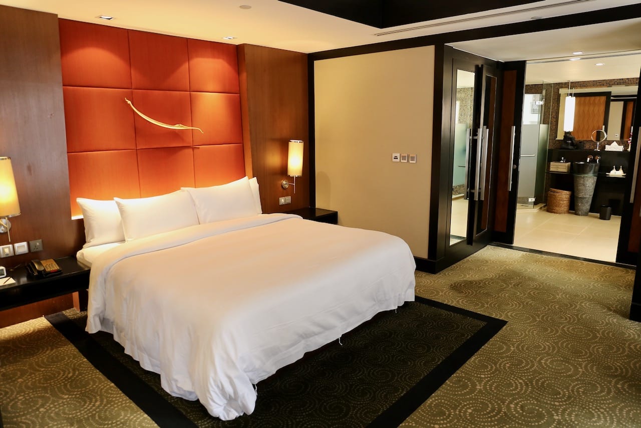 Banyan Tree Bangkok offers luxurious oversized suites.