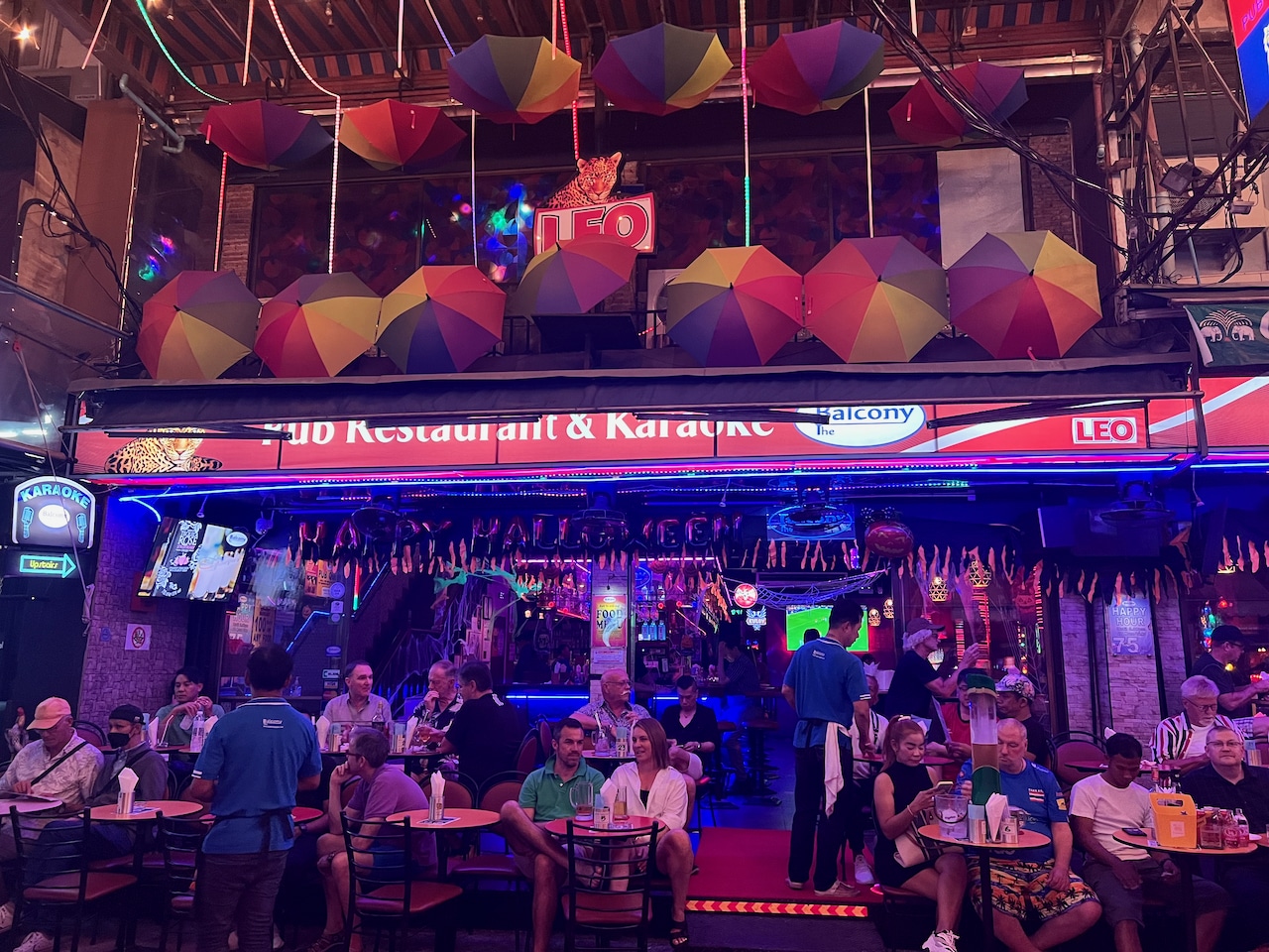 The Balcony Pub is the best of the gay bars in Bangkok to people watch as it has a huge outdoor patio. 