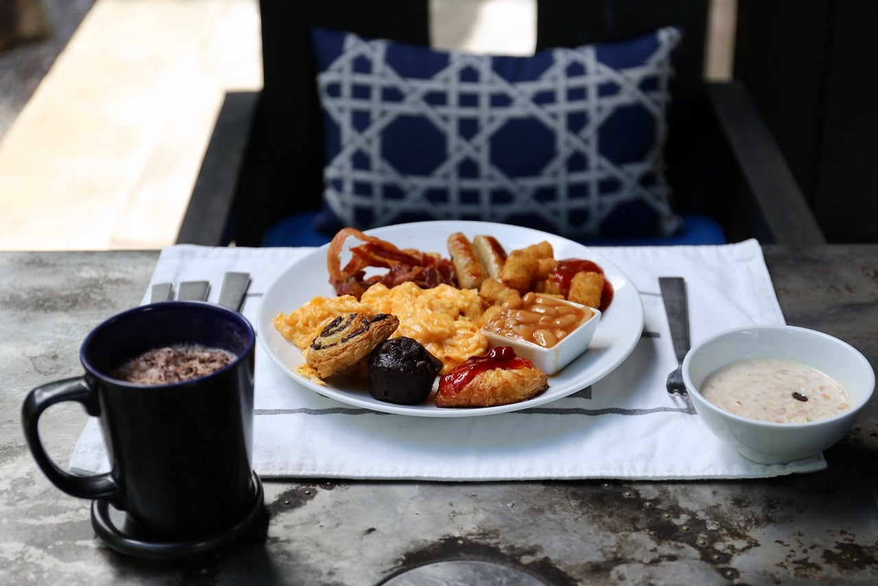 Enjoy a decadent breakfast buffet each morning at The Slate's Tin Mine Restaurant.