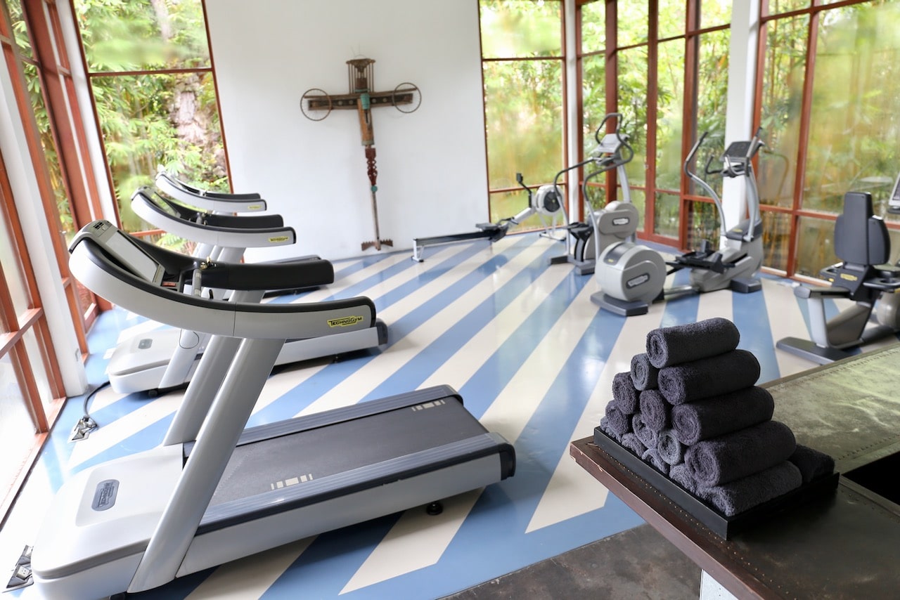 The Slate Phuket Resort has a fantastic fitness centre, which also includes fun muay thai boxing and yoga classes.