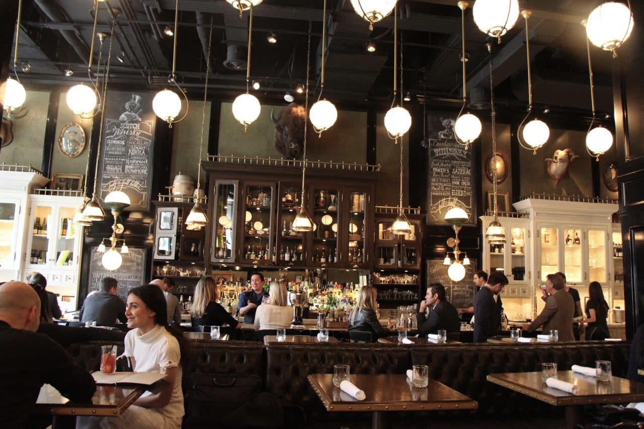 King West Restaurants: Weslodge is Toronto's favourite saloon. 